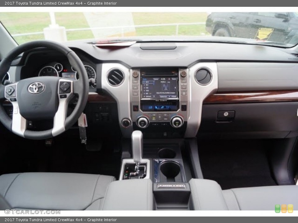 Graphite Interior Dashboard for the 2017 Toyota Tundra Limited CrewMax 4x4 #119720557