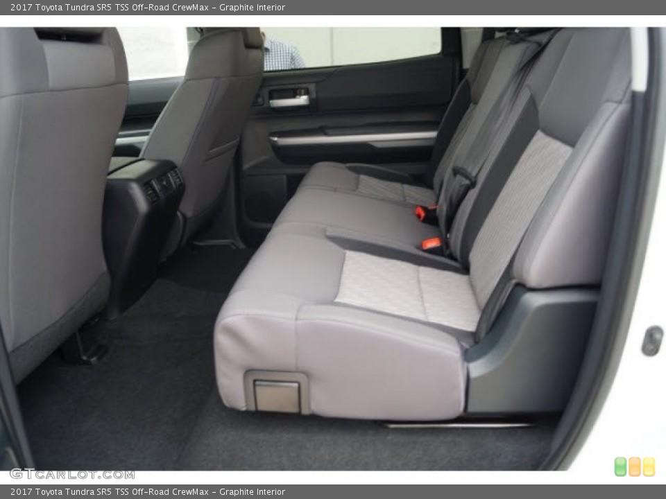 Graphite Interior Rear Seat for the 2017 Toyota Tundra SR5 TSS Off-Road CrewMax #119722705