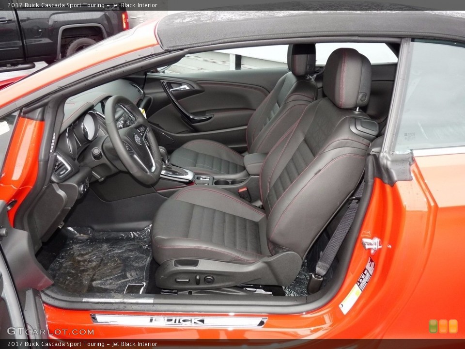 Jet Black 2017 Buick Cascada Interiors