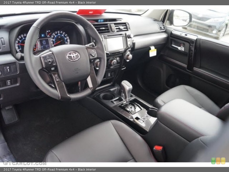 Black Interior Photo for the 2017 Toyota 4Runner TRD Off-Road Premium 4x4 #119726219