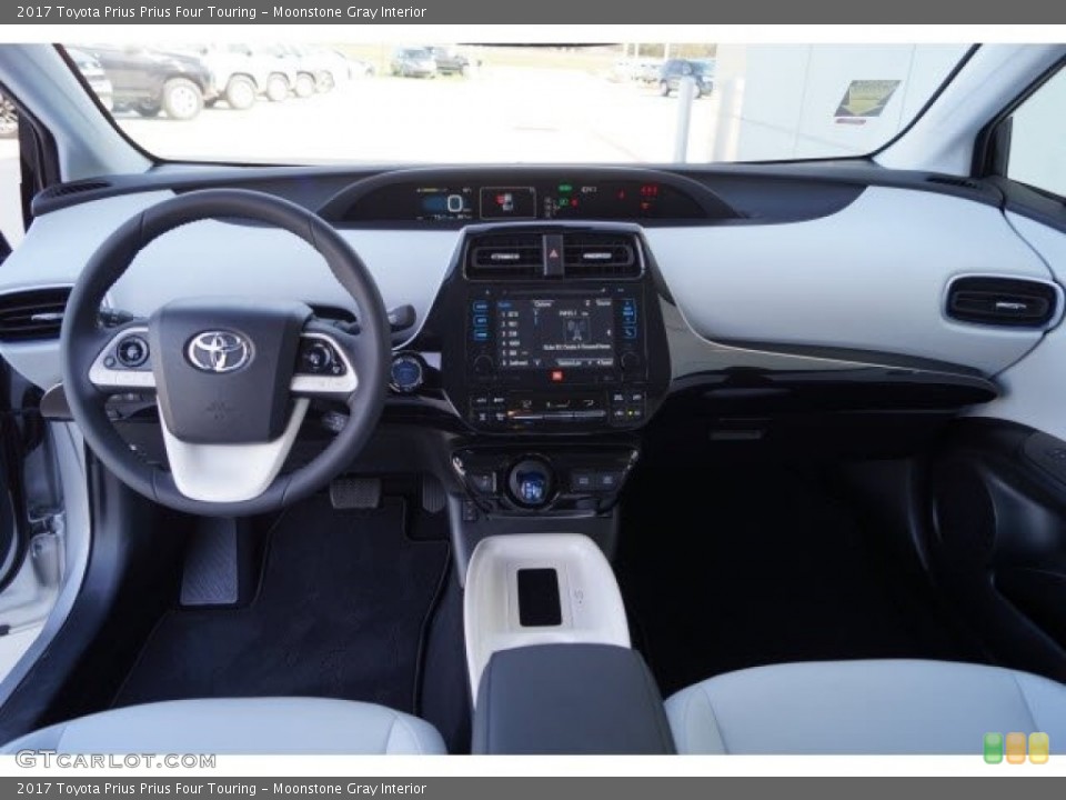 Moonstone Gray Interior Dashboard for the 2017 Toyota Prius Prius Four Touring #119728658