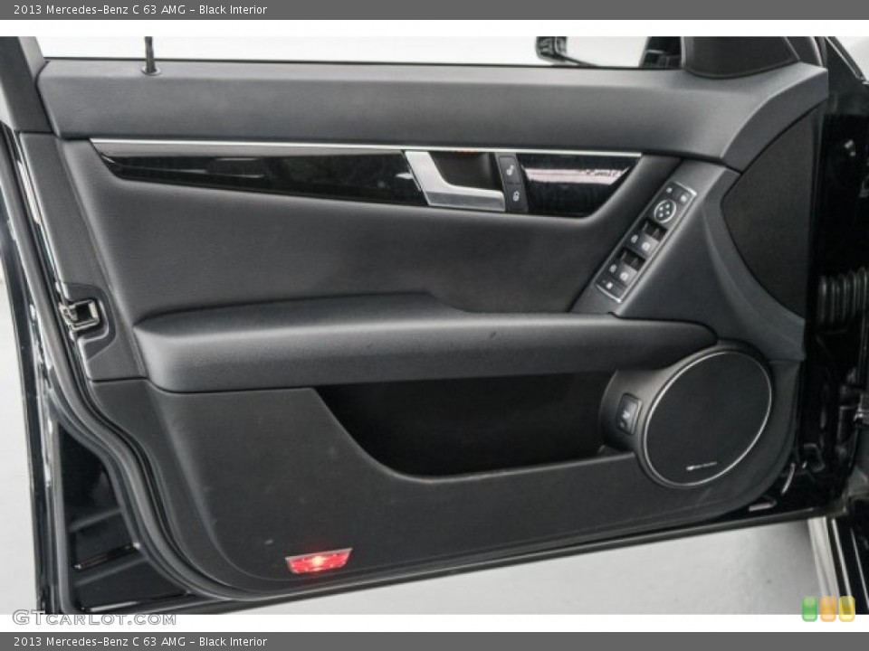 Black Interior Door Panel for the 2013 Mercedes-Benz C 63 AMG #119730766