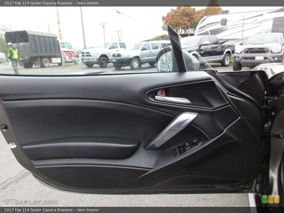 Nero Interior Door Panel for the 2017 Fiat 124 Spider Classica Roadster #119730994