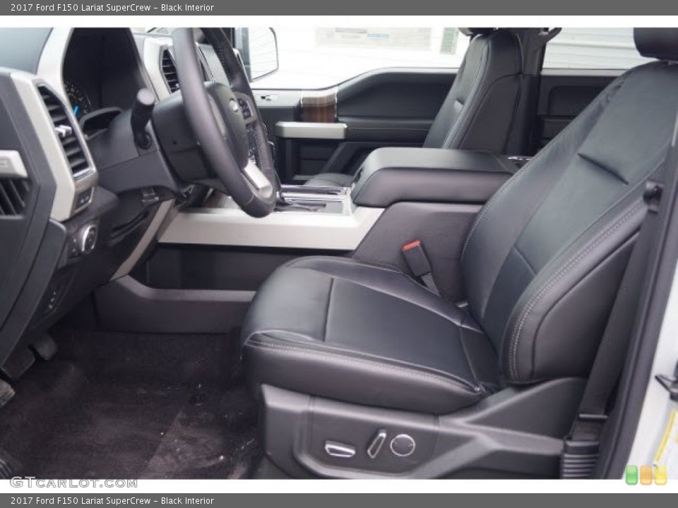 Black Interior Photo for the 2017 Ford F150 Lariat SuperCrew #119732092