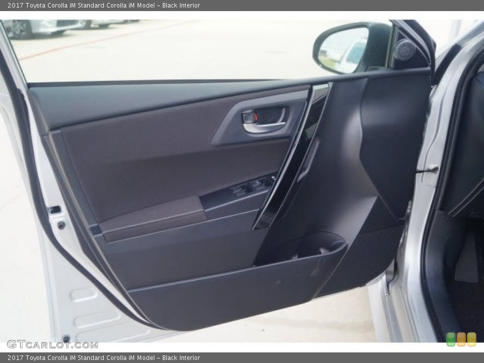 Black Interior Door Panel for the 2017 Toyota Corolla iM  #119734519