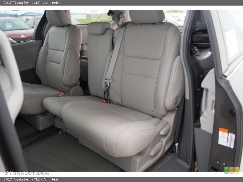 Ash Interior Rear Seat for the 2017 Toyota Sienna XLE #119737348