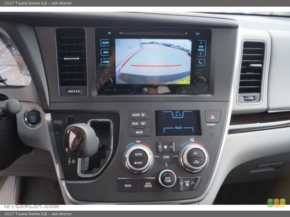 Ash Interior Controls for the 2017 Toyota Sienna XLE #119737441