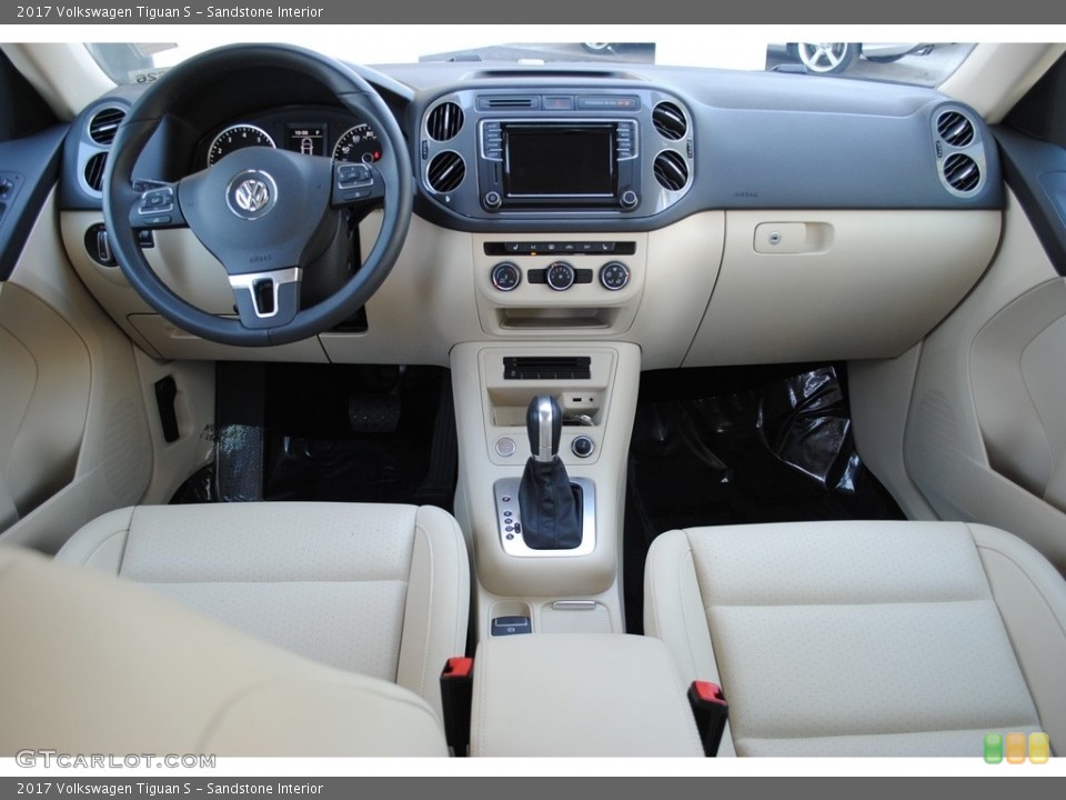 Sandstone Interior Photo for the 2017 Volkswagen Tiguan S #119743873