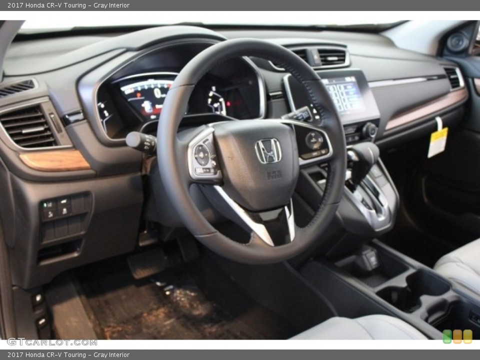 Gray Interior Dashboard for the 2017 Honda CR-V Touring #119745610