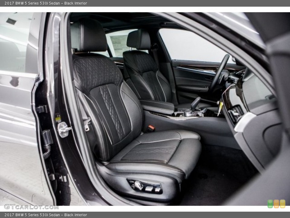 Black Interior Photo for the 2017 BMW 5 Series 530i Sedan #119746009
