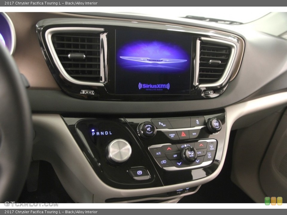 Black/Alloy Interior Controls for the 2017 Chrysler Pacifica Touring L #119750431