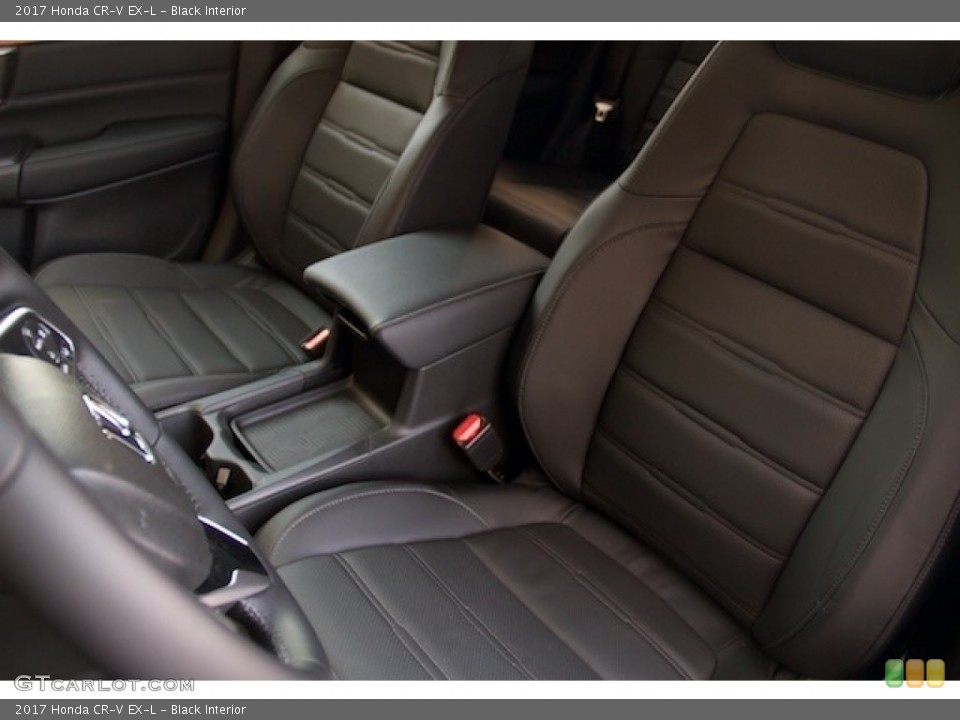 Black Interior Front Seat for the 2017 Honda CR-V EX-L #119762524