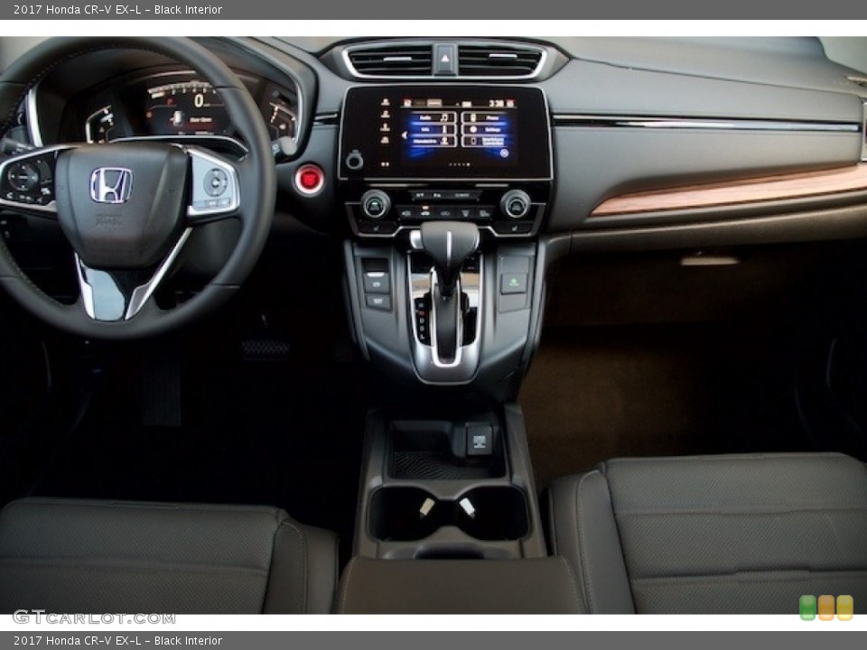 Black Interior Dashboard for the 2017 Honda CR-V EX-L #119762563