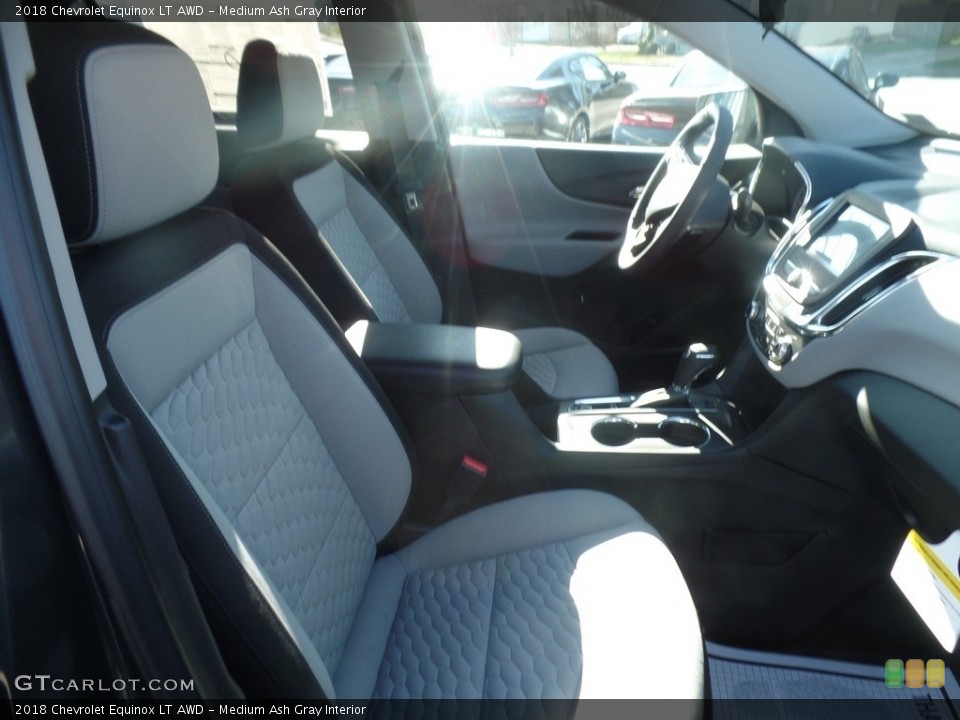 Medium Ash Gray Interior Front Seat for the 2018 Chevrolet Equinox LT AWD #119763157