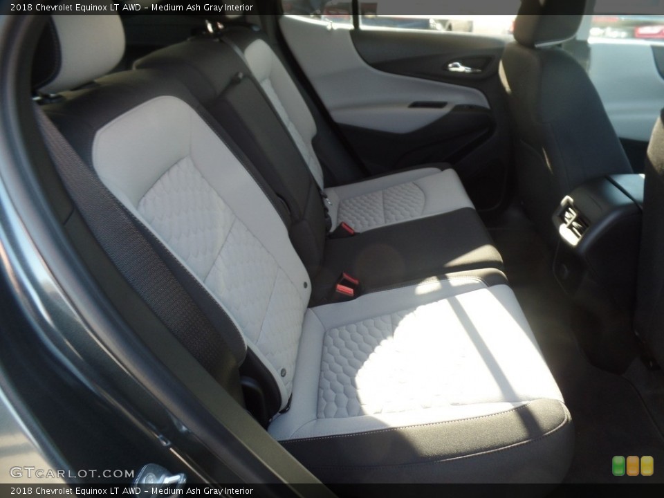 Medium Ash Gray Interior Rear Seat for the 2018 Chevrolet Equinox LT AWD #119763238