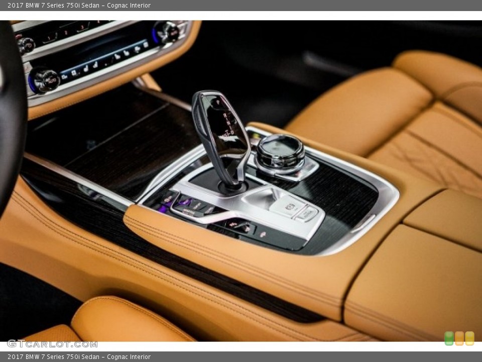 Cognac Interior Transmission for the 2017 BMW 7 Series 750i Sedan #119763343