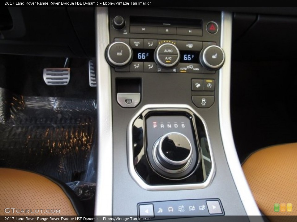 Ebony/Vintage Tan Interior Transmission for the 2017 Land Rover Range Rover Evoque HSE Dynamic #119766775