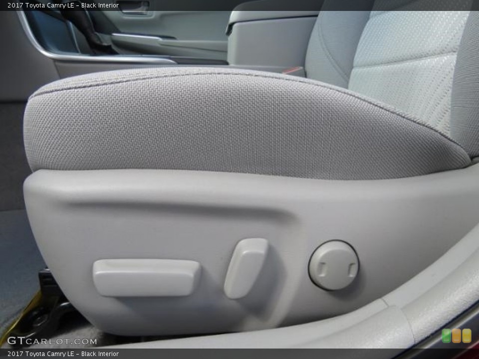 Black Interior Front Seat for the 2017 Toyota Camry LE #119770175