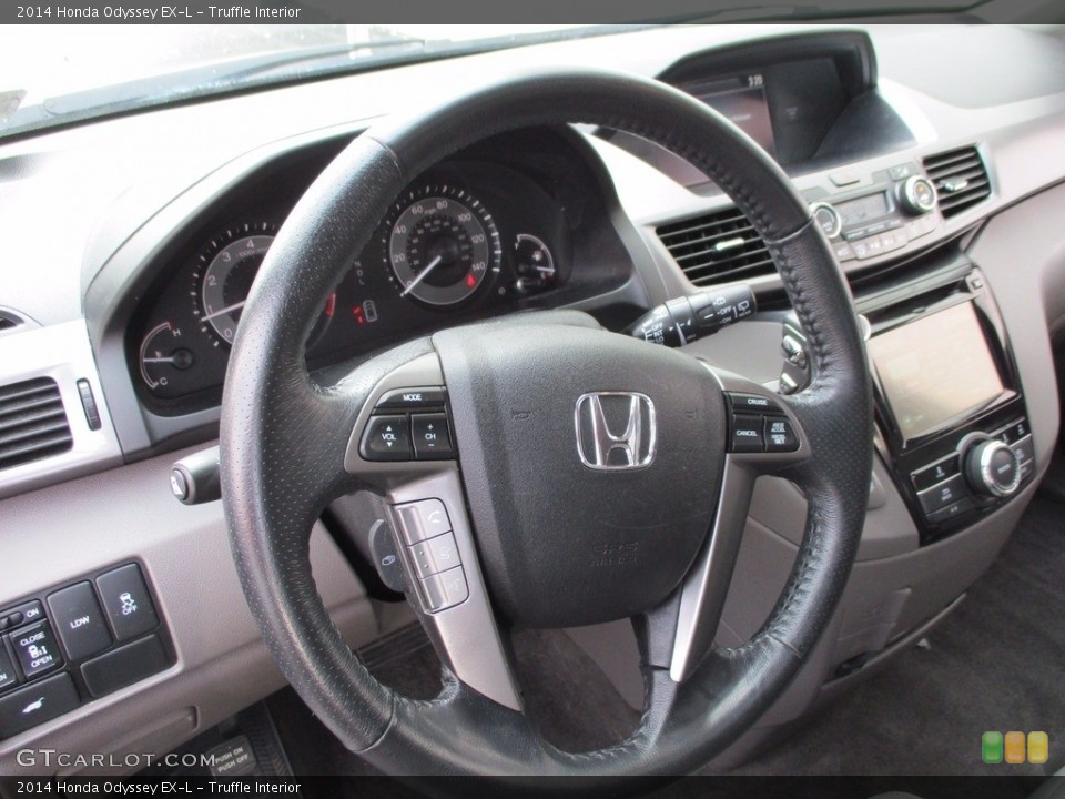 Truffle Interior Steering Wheel for the 2014 Honda Odyssey EX-L #119776195