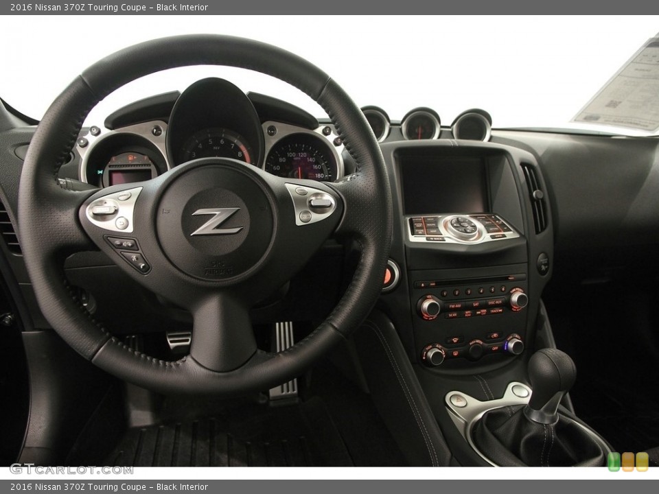 Black Interior Dashboard for the 2016 Nissan 370Z Touring Coupe #119779231