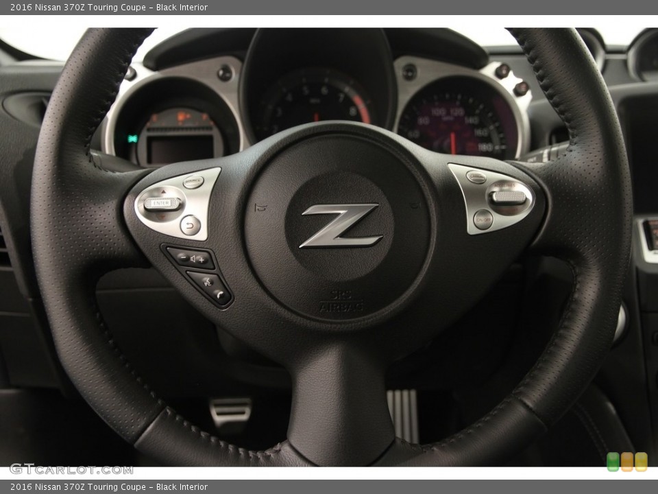 Black Interior Steering Wheel for the 2016 Nissan 370Z Touring Coupe #119779252