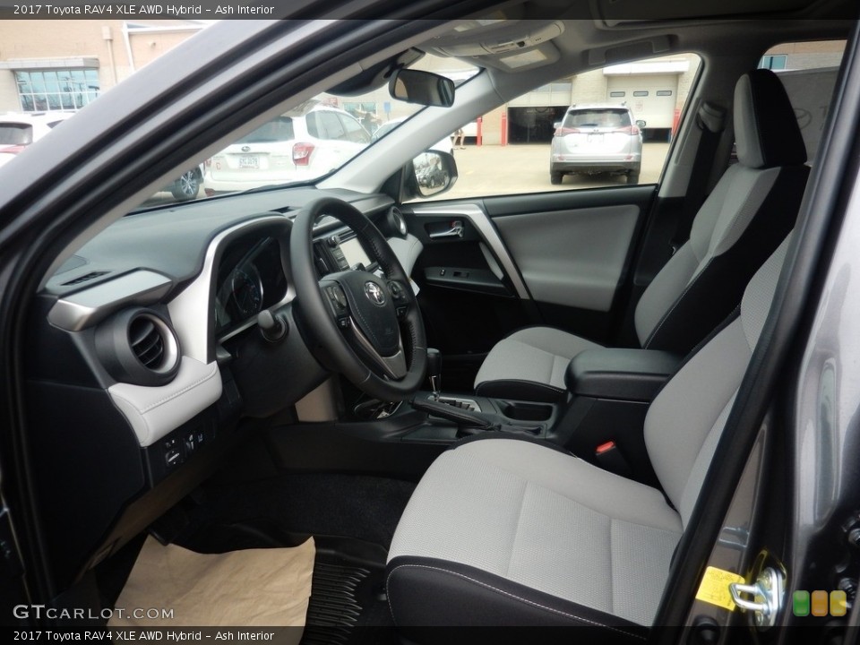 Ash Interior Front Seat for the 2017 Toyota RAV4 XLE AWD Hybrid #119783371