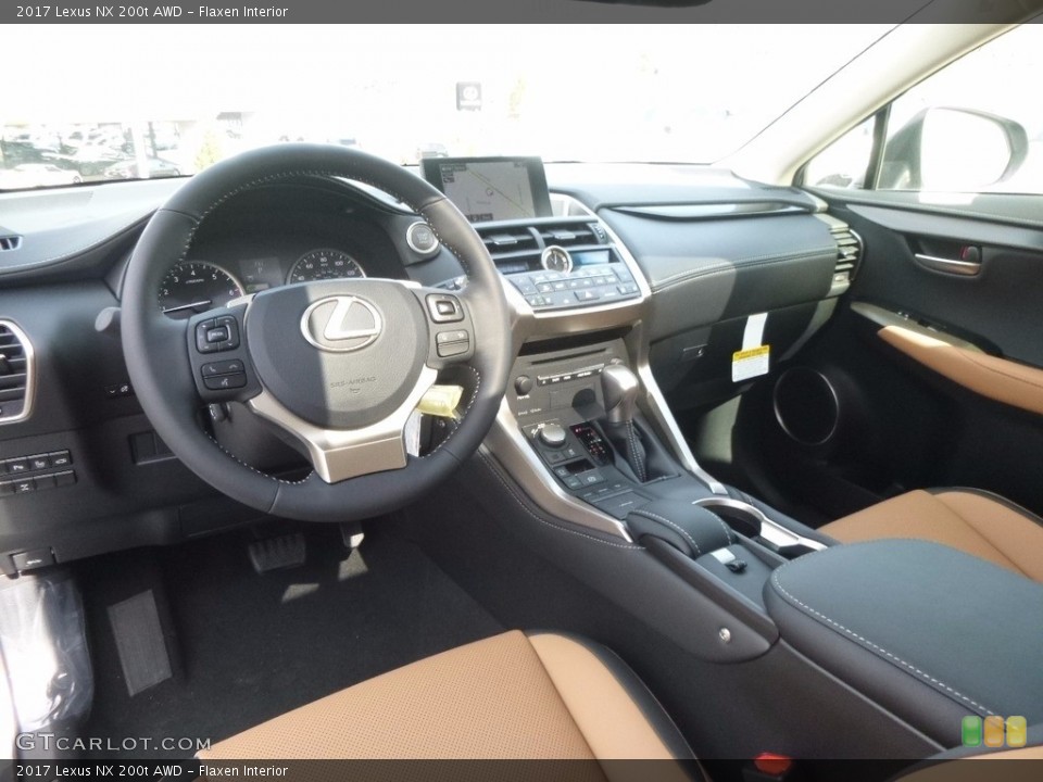 Flaxen Interior Photo for the 2017 Lexus NX 200t AWD #119785609
