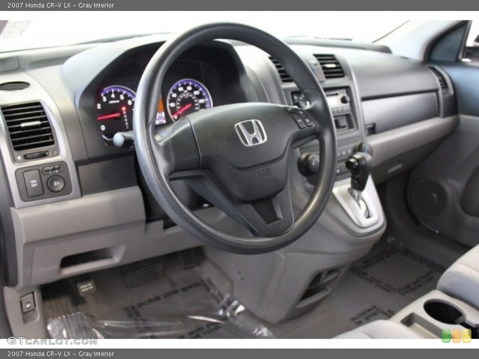 Gray Interior Photo for the 2007 Honda CR-V LX #119787307