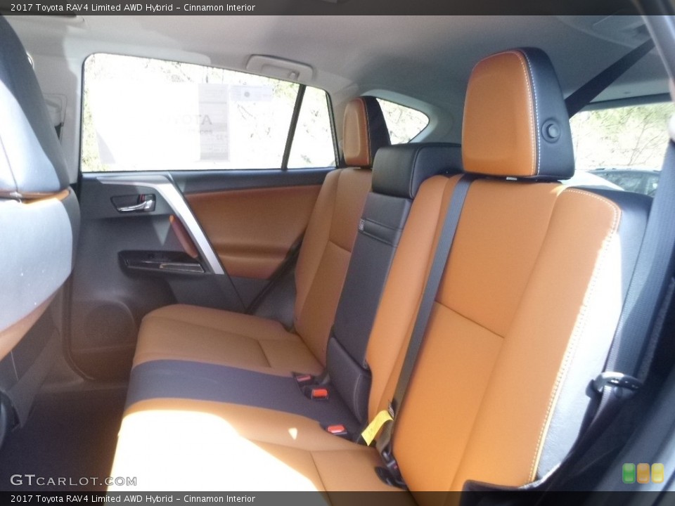 Cinnamon Interior Rear Seat for the 2017 Toyota RAV4 Limited AWD Hybrid #119787928