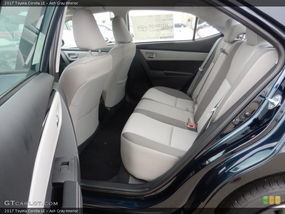 Ash Gray Interior Rear Seat for the 2017 Toyota Corolla LE #119794328