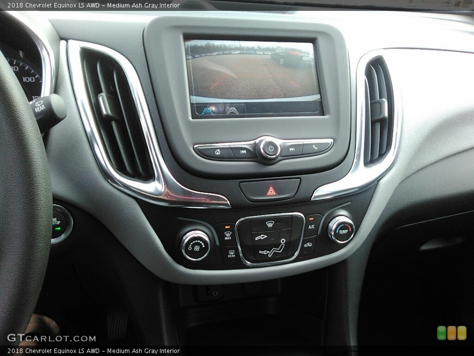 Medium Ash Gray Interior Controls for the 2018 Chevrolet Equinox LS AWD #119799158