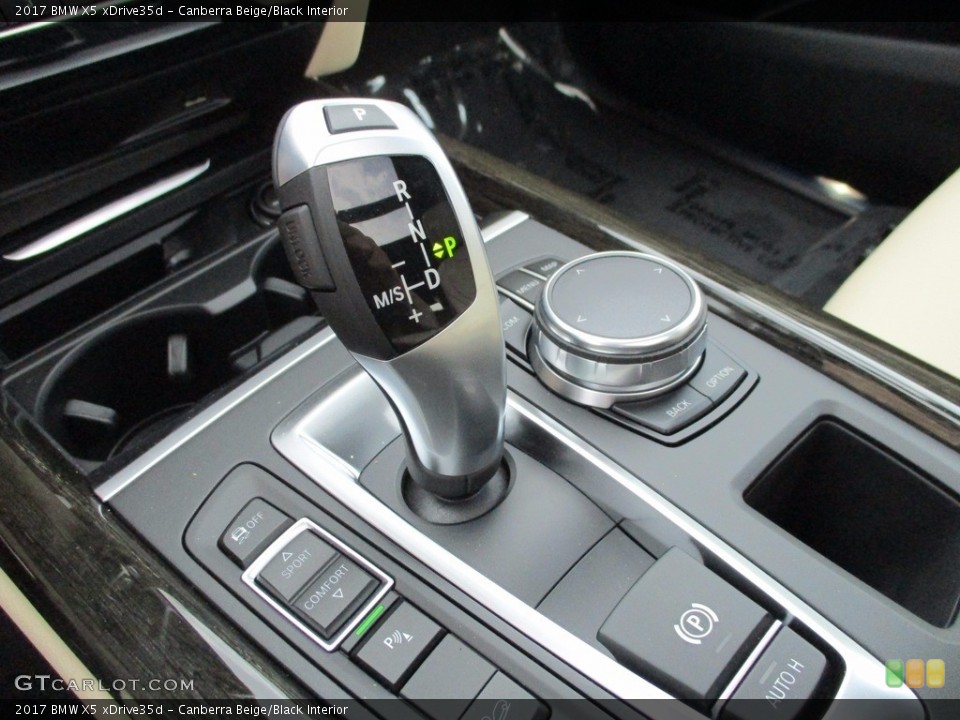 Canberra Beige/Black Interior Transmission for the 2017 BMW X5 xDrive35d #119801132