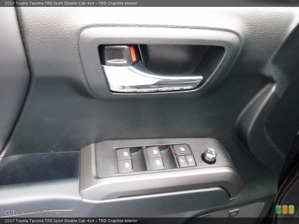 TRD Graphite Interior Controls for the 2017 Toyota Tacoma TRD Sport Double Cab 4x4 #119809279