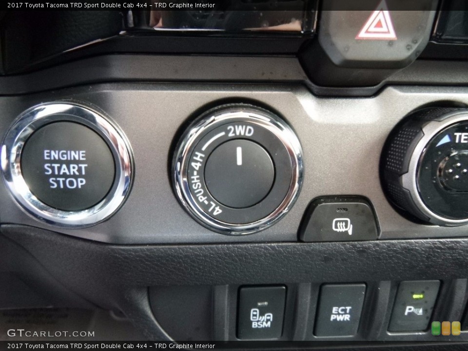 TRD Graphite Interior Controls for the 2017 Toyota Tacoma TRD Sport Double Cab 4x4 #119809487