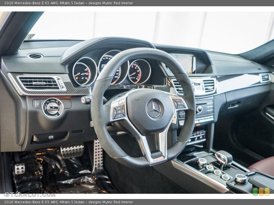 designo Mystic Red Interior Dashboard for the 2016 Mercedes-Benz E 63 AMG 4Matic S Sedan #119817362