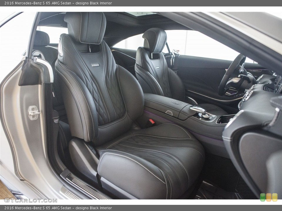 designo Black Interior Photo for the 2016 Mercedes-Benz S 65 AMG Sedan #119819105