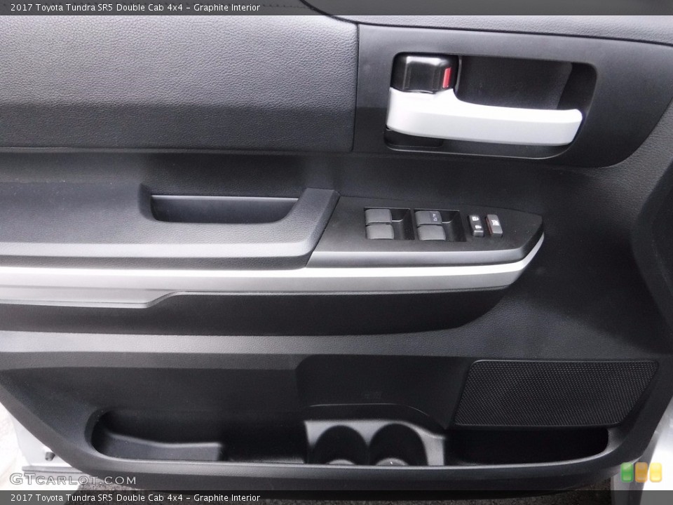 Graphite Interior Door Panel for the 2017 Toyota Tundra SR5 Double Cab 4x4 #119821829
