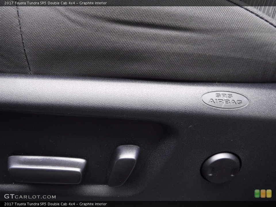 Graphite Interior Controls for the 2017 Toyota Tundra SR5 Double Cab 4x4 #119821880