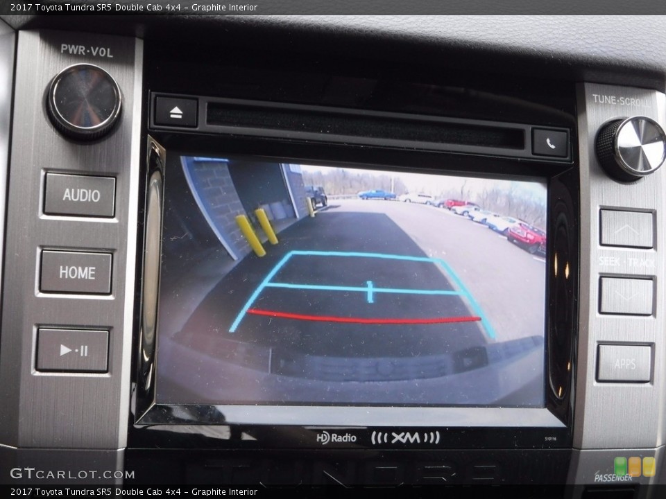 Graphite Interior Controls for the 2017 Toyota Tundra SR5 Double Cab 4x4 #119821931