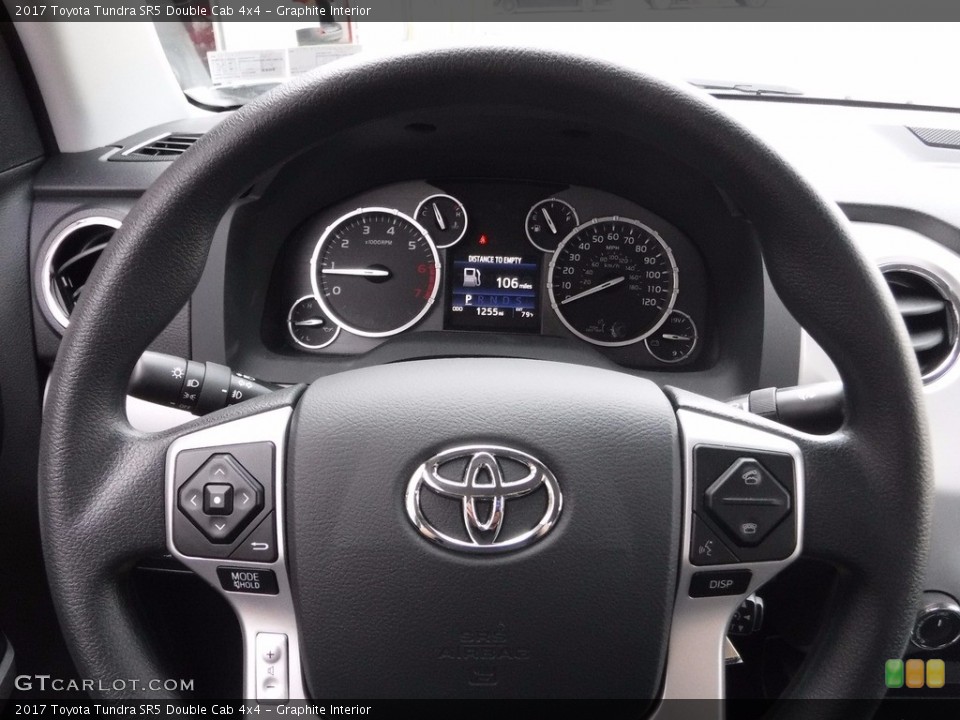 Graphite Interior Steering Wheel for the 2017 Toyota Tundra SR5 Double Cab 4x4 #119821988