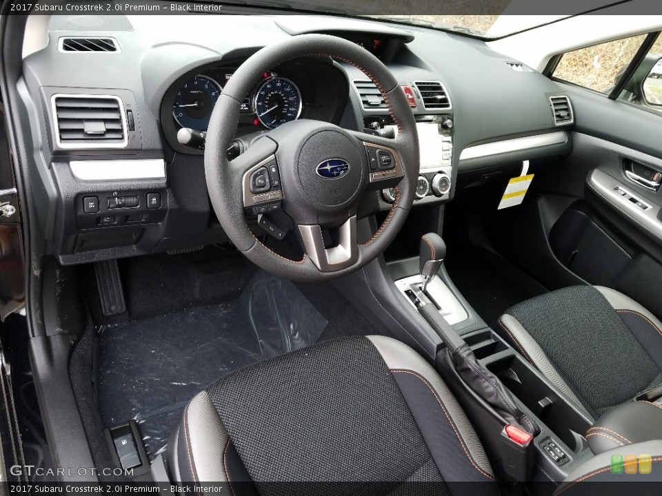 Black Interior Photo for the 2017 Subaru Crosstrek 2.0i Premium #119829368