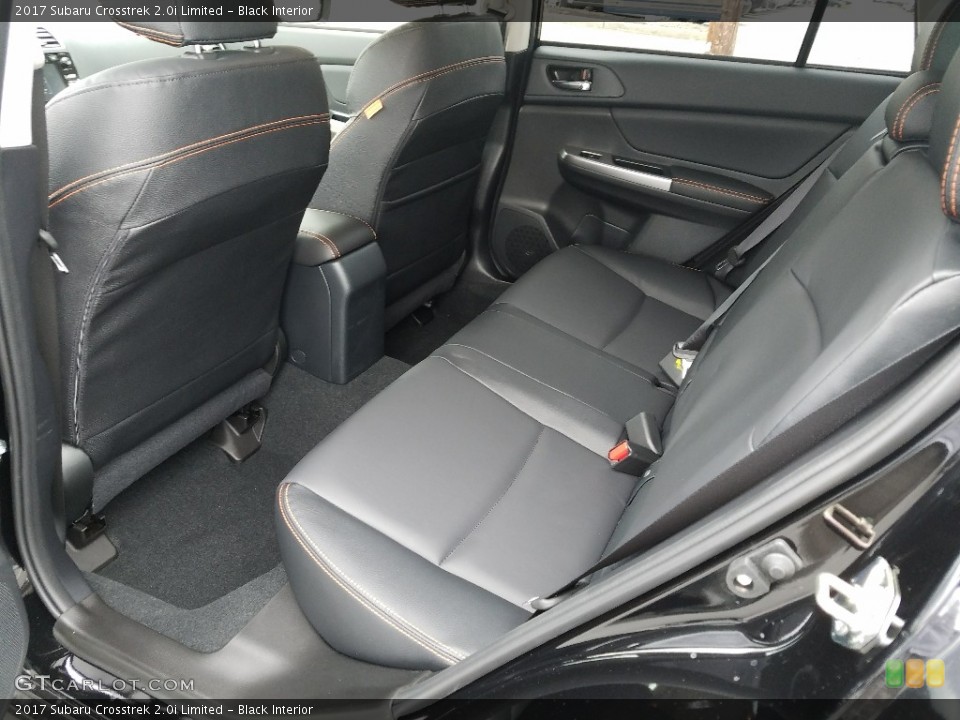 Black Interior Rear Seat for the 2017 Subaru Crosstrek 2.0i Limited #119829629