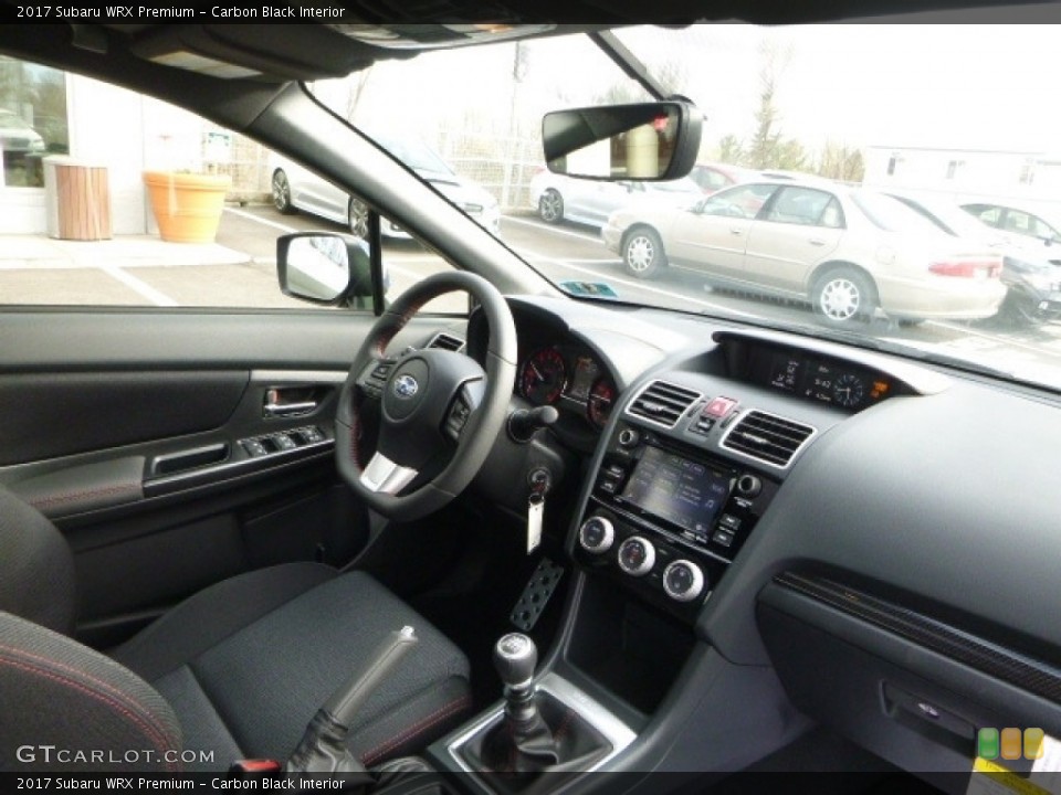 Carbon Black Interior Dashboard for the 2017 Subaru WRX Premium #119830781