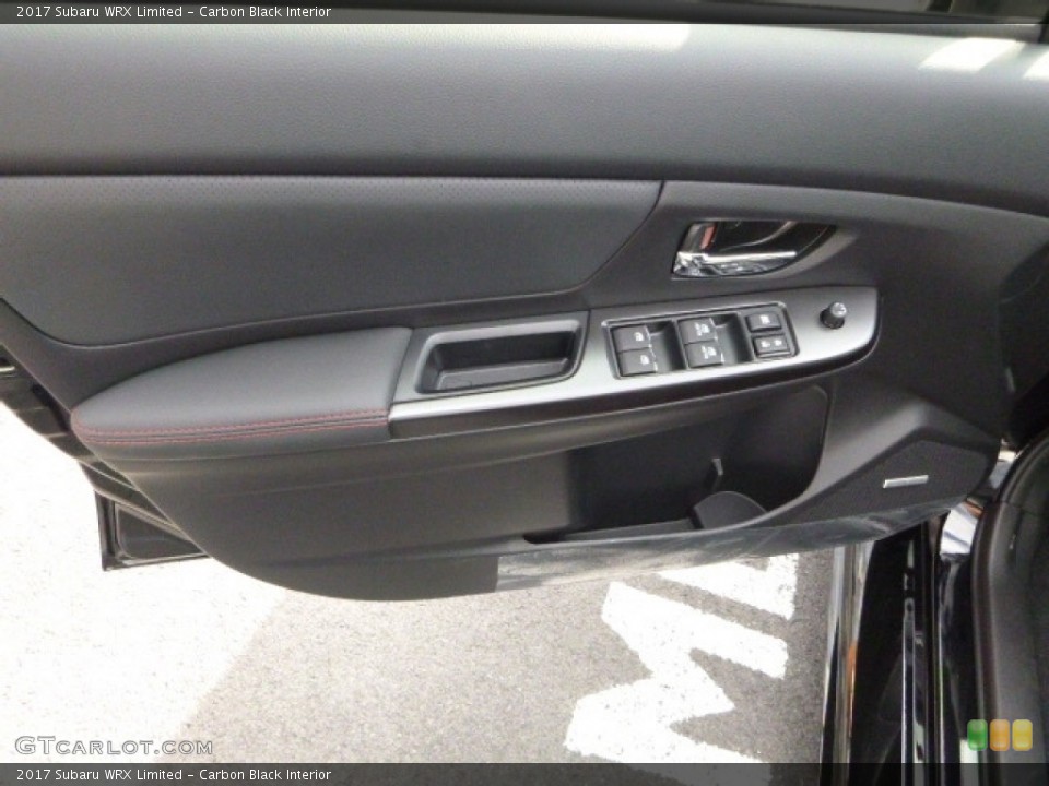 Carbon Black Interior Door Panel for the 2017 Subaru WRX Limited #119831333