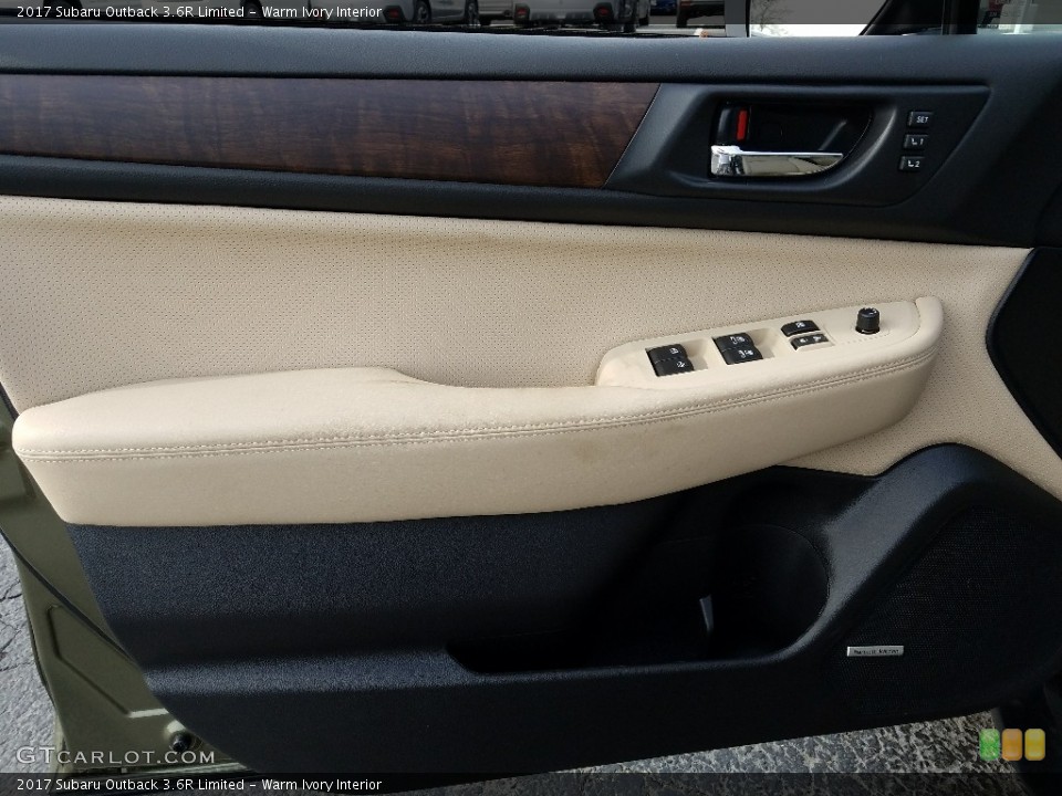 Warm Ivory Interior Door Panel for the 2017 Subaru Outback 3.6R Limited #119833049