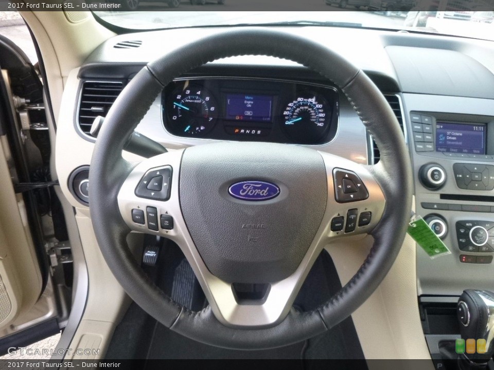 Dune Interior Steering Wheel for the 2017 Ford Taurus SEL #119833373