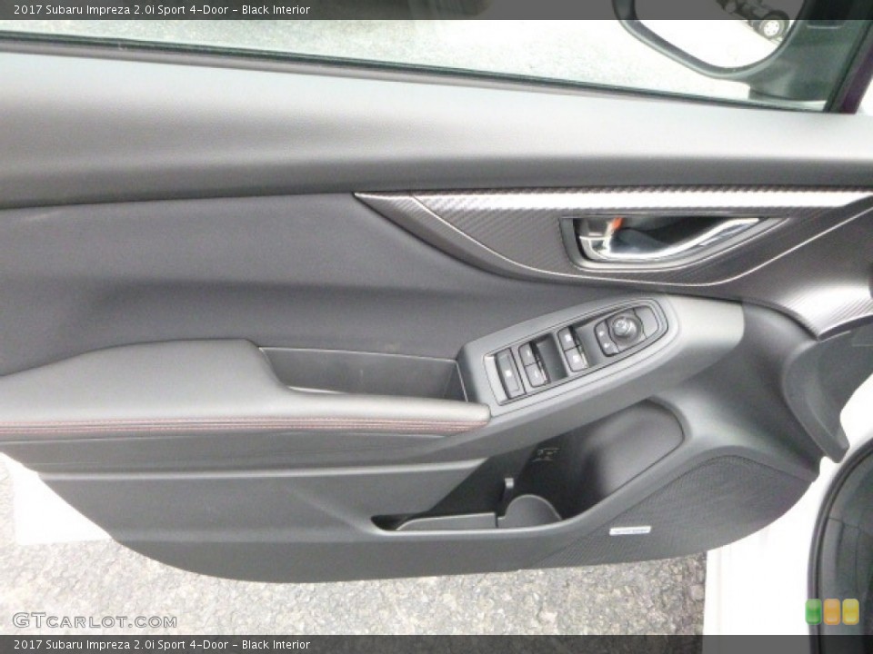 Black Interior Door Panel for the 2017 Subaru Impreza 2.0i Sport 4-Door #119836738