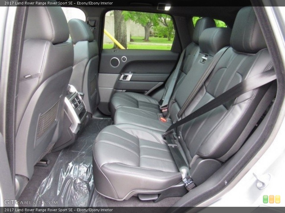 Ebony/Ebony Interior Rear Seat for the 2017 Land Rover Range Rover Sport SE #119841518