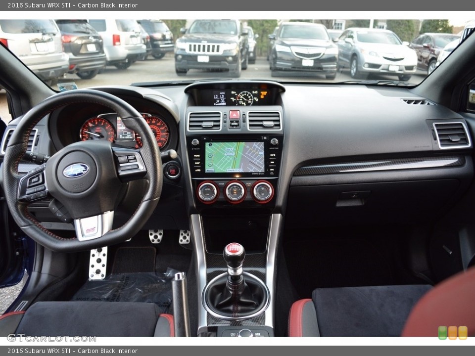 Carbon Black Interior Dashboard for the 2016 Subaru WRX STI #119841635