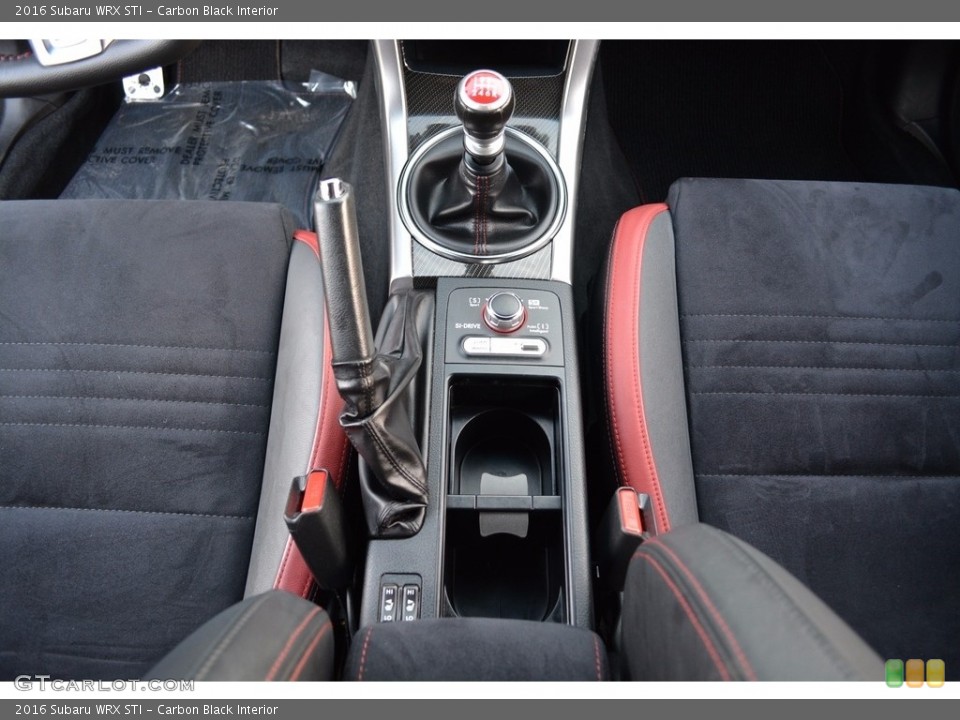 Carbon Black Interior Transmission for the 2016 Subaru WRX STI #119841671